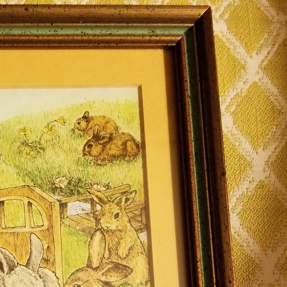 Rabbits Helping Rabbits - Wall Hanging - Picture 7 of 7